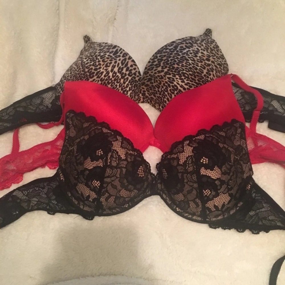 Set of 3 36C bras